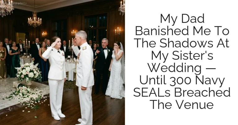 My Dad Banished Me To The Shadows At My Sister's Wedding — Until 300 Navy SEALs Breached The Venue