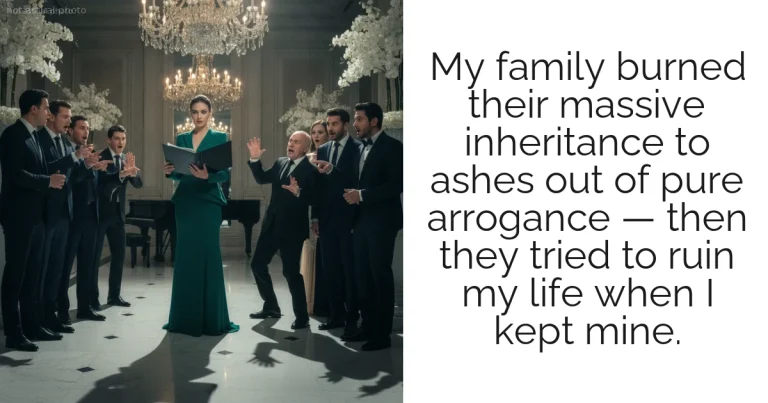 My family burned their massive inheritance to ashes out of pure arrogance — then they tried to ruin my life when I kept mine.