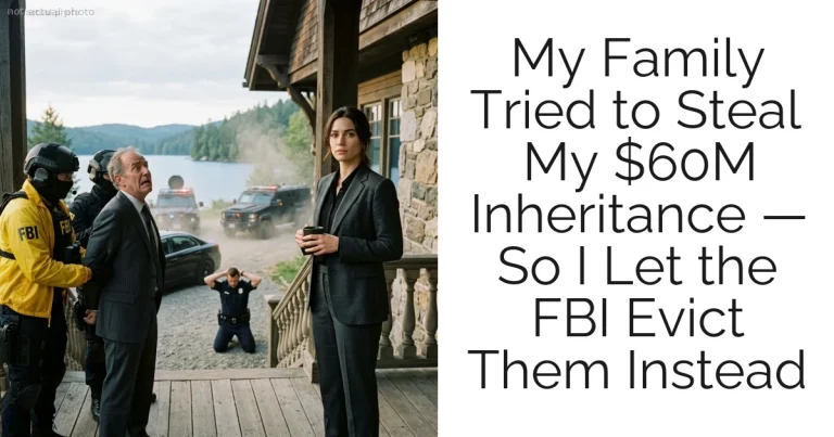 My Family Tried to Steal My $60M Inheritance — So I Let the FBI Evict Them Instead