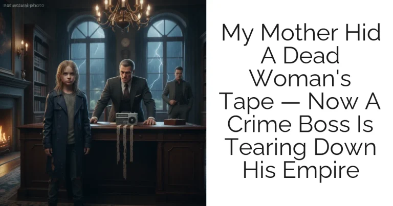 My Mother Hid A Dead Woman's Tape — Now A Crime Boss Is Tearing Down His Empire