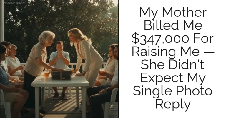 My Mother Billed Me $347,000 For Raising Me — She Didn't Expect My Single Photo Reply
