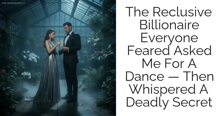 The Reclusive Billionaire Everyone Feared Asked Me For A Dance — Then Whispered A Deadly Secret
