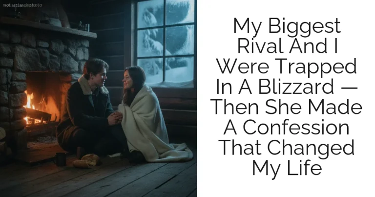 My Biggest Rival And I Were Trapped In A Blizzard — Then She Made A Confession That Changed My Life