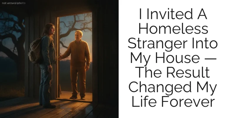 I Invited A Homeless Stranger Into My House — The Result Changed My Life Forever