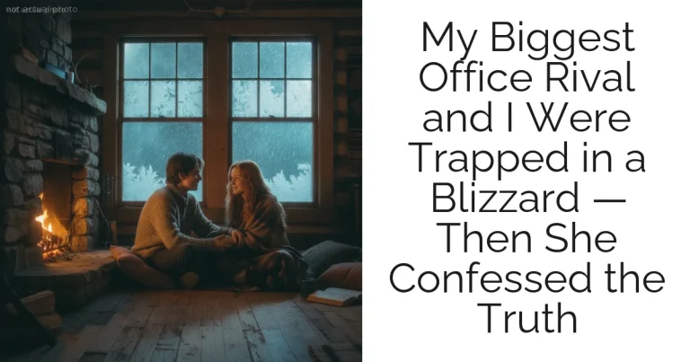 My Biggest Office Rival and I Were Trapped in a Blizzard — Then She Confessed the Truth