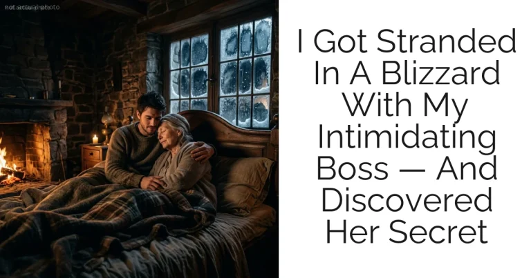 I Got Stranded In A Blizzard With My Intimidating Boss — And Discovered Her Secret