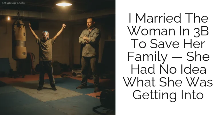 I Married The Woman In 3B To Save Her Family — She Had No Idea What She Was Getting Into
