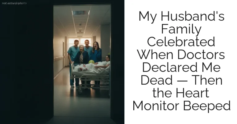 My Husband's Family Celebrated When Doctors Declared Me Dead — Then the Heart Monitor Beeped