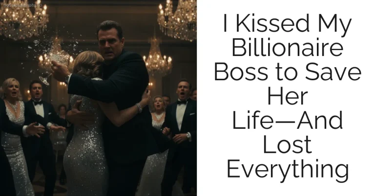 I Kissed My Billionaire Boss to Save Her Life—And Lost Everything