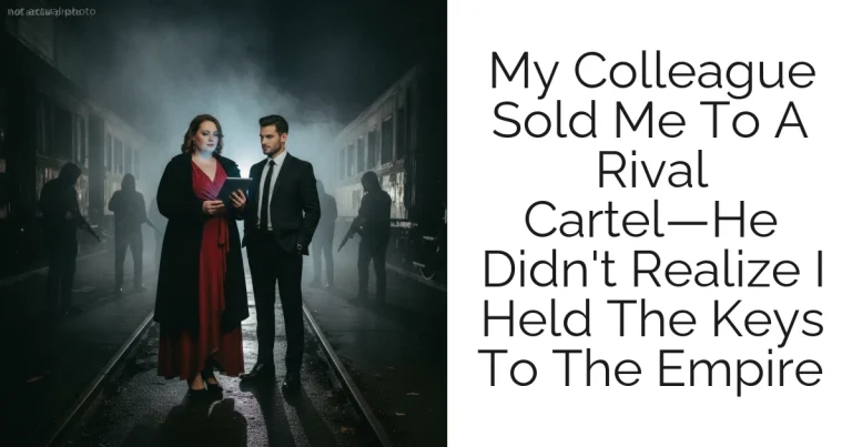 My Colleague Sold Me To A Rival Cartel—He Didn't Realize I Held The Keys To The Empire