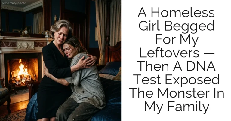 A Homeless Girl Begged For My Leftovers — Then A DNA Test Exposed The Monster In My Family