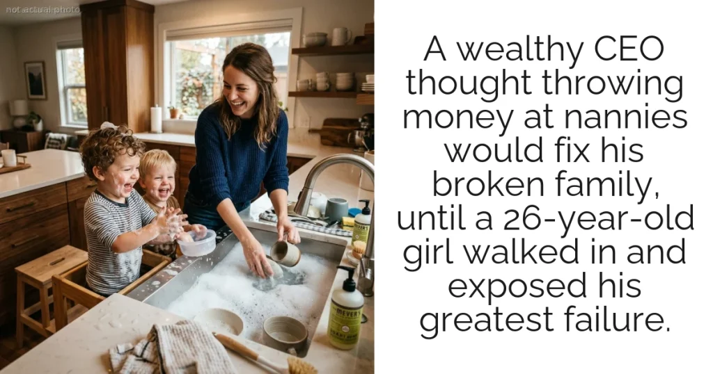 A wealthy CEO thought throwing money at nannies would fix his broken family, until a 26-year-old girl walked in and exposed his greatest failure.