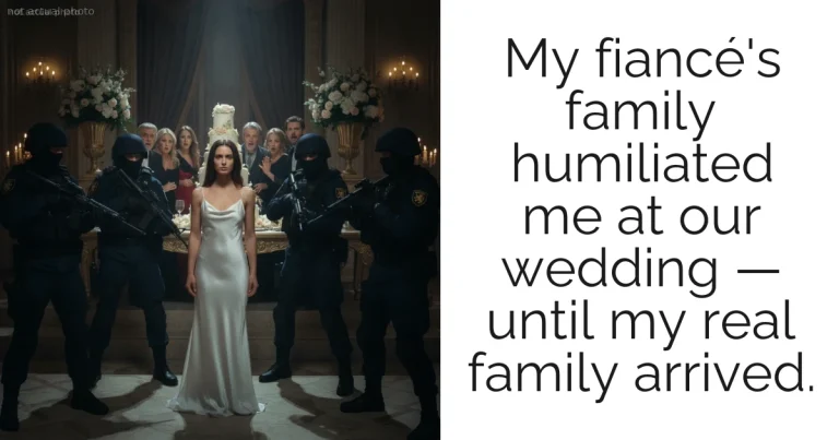 My fiancé's family humiliated me at our wedding — until my real family arrived.