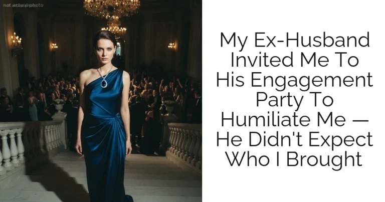 My Ex-Husband Invited Me To His Engagement Party To Humiliate Me — He Didn't Expect Who I Brought