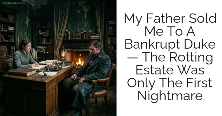 My Father Sold Me To A Bankrupt Duke — The Rotting Estate Was Only The First Nightmare