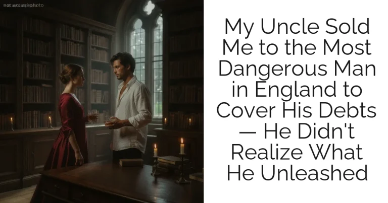 My Uncle Sold Me to the Most Dangerous Man in England to Cover His Debts — He Didn't Realize What He Unleashed