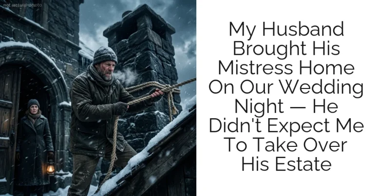 My Husband Brought His Mistress Home On Our Wedding Night — He Didn't Expect Me To Take Over His Estate