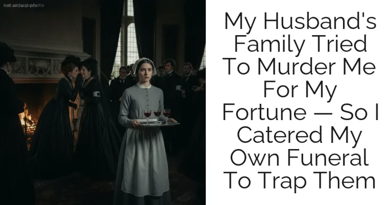 My Husband's Family Tried To Murder Me For My Fortune — So I Catered My Own Funeral To Trap Them