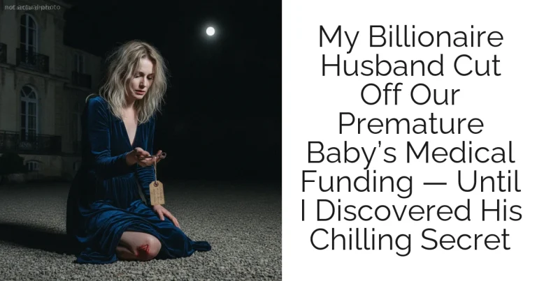 My Billionaire Husband Cut Off Our Premature Baby’s Medical Funding — Until I Discovered His Chilling Secret