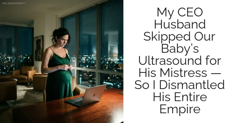 My CEO Husband Skipped Our Baby’s Ultrasound for His Mistress — So I Dismantled His Entire Empire