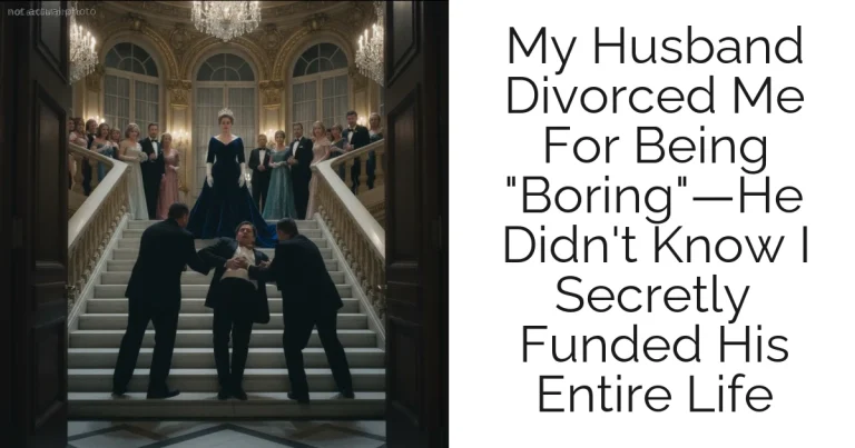 My Husband Divorced Me For Being "Boring"—He Didn't Know I Secretly Funded His Entire Life