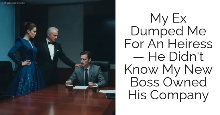 My Ex Dumped Me For An Heiress — He Didn't Know My New Boss Owned His Company
