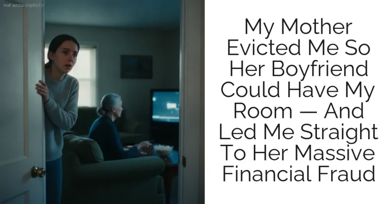 My Mother Evicted Me So Her Boyfriend Could Have My Room — And Led Me Straight To Her Massive Financial Fraud