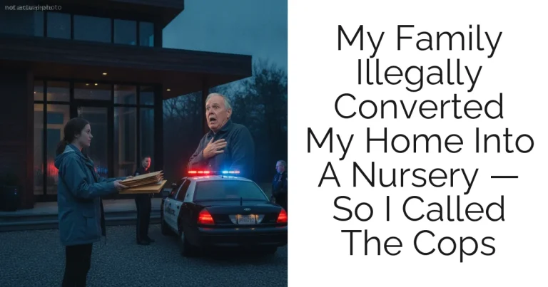 My Family Illegally Converted My Home Into A Nursery — So I Called The Cops