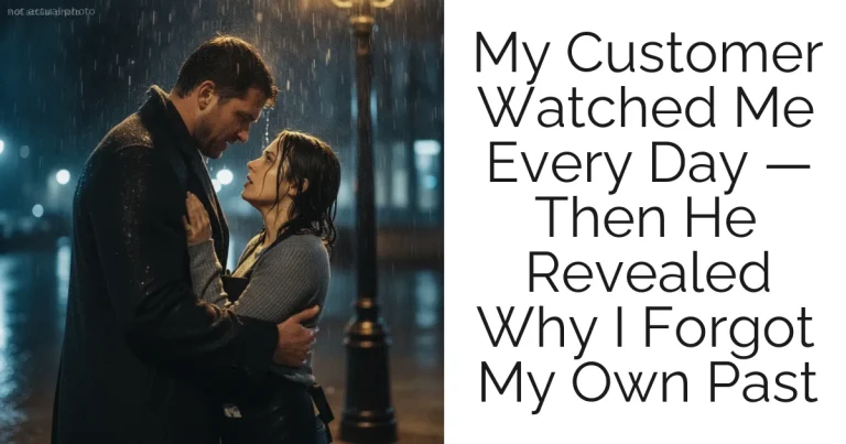 My Customer Watched Me Every Day — Then He Revealed Why I Forgot My Own Past