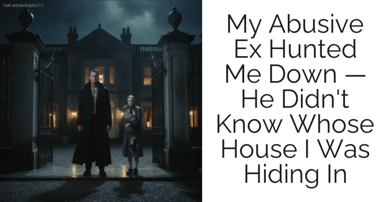 My Abusive Ex Hunted Me Down — He Didn't Know Whose House I Was Hiding In