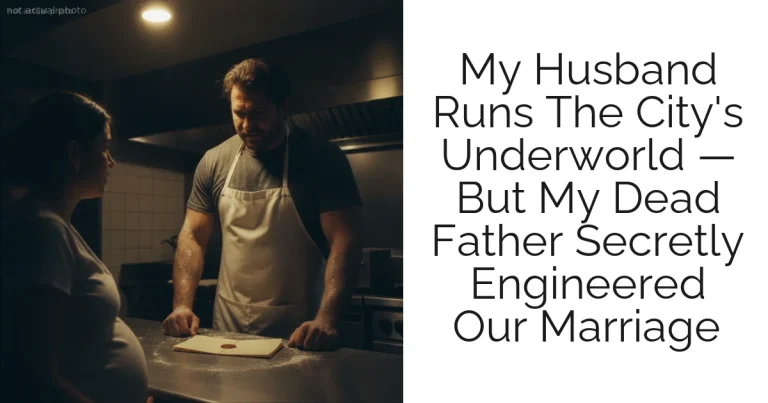 My Husband Runs The City's Underworld — But My Dead Father Secretly Engineered Our Marriage