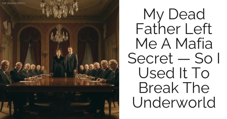 My Dead Father Left Me A Mafia Secret — So I Used It To Break The Underworld