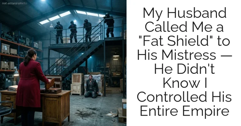 My Husband Called Me a "Fat Shield" to His Mistress — He Didn't Know I Controlled His Entire Empire