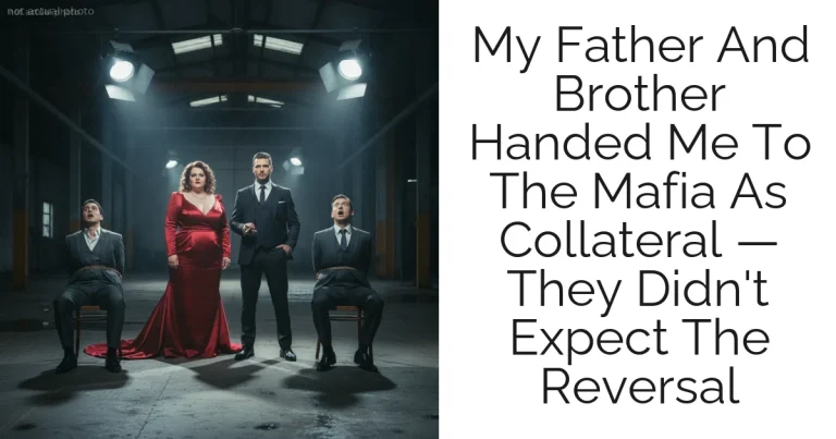 My Father And Brother Handed Me To The Mafia As Collateral — They Didn't Expect The Reversal