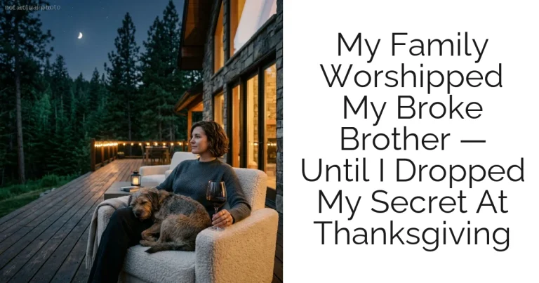 My Family Worshipped My Broke Brother — Until I Dropped My Secret At Thanksgiving