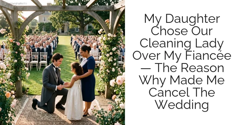 My Daughter Chose Our Cleaning Lady Over My Fiancée — The Reason Why Made Me Cancel The Wedding