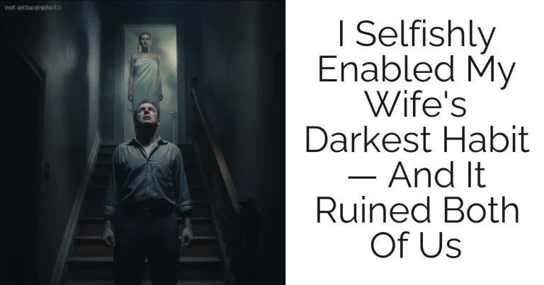 I Selfishly Enabled My Wife's Darkest Habit — And It Ruined Both Of Us
