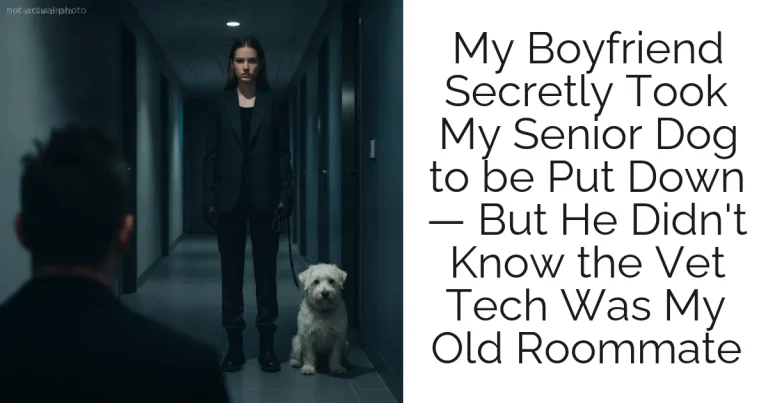 My Boyfriend Secretly Took My Senior Dog to be Put Down — But He Didn't Know the Vet Tech Was My Old Roommate