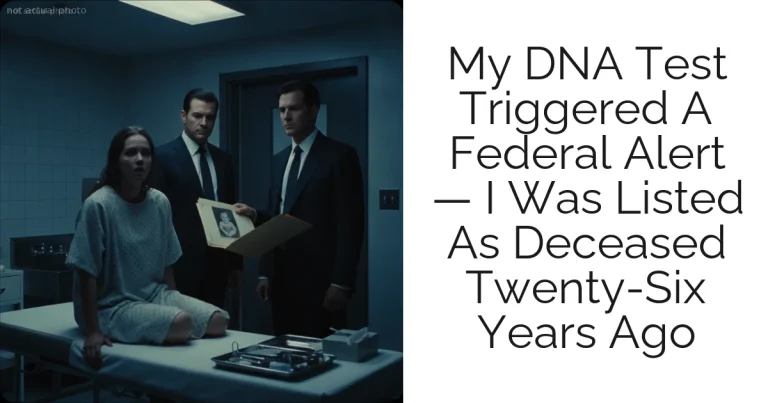 My DNA Test Triggered A Federal Alert — I Was Listed As Deceased Twenty-Six Years Ago