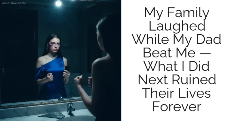 My Family Laughed While My Dad Beat Me — What I Did Next Ruined Their Lives Forever