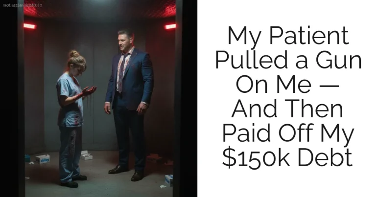 My Patient Pulled a Gun On Me — And Then Paid Off My $150k Debt