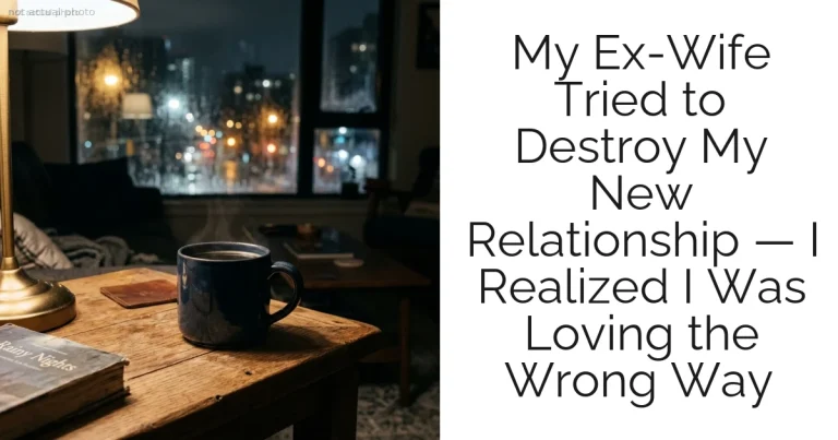 My Ex-Wife Tried to Destroy My New Relationship — I Realized I Was Loving the Wrong Way