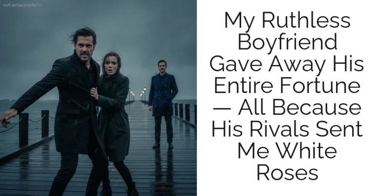 My Ruthless Boyfriend Gave Away His Entire Fortune — All Because His Rivals Sent Me White Roses