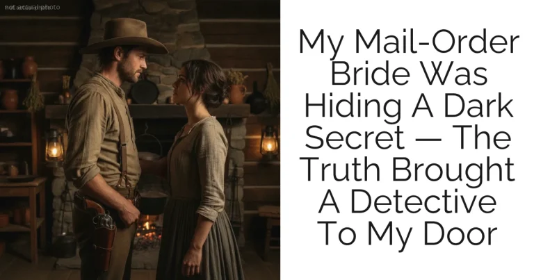 My Mail-Order Bride Was Hiding A Dark Secret — The Truth Brought A Detective To My Door
