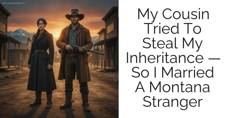 My Cousin Tried To Steal My Inheritance — So I Married A Montana Stranger