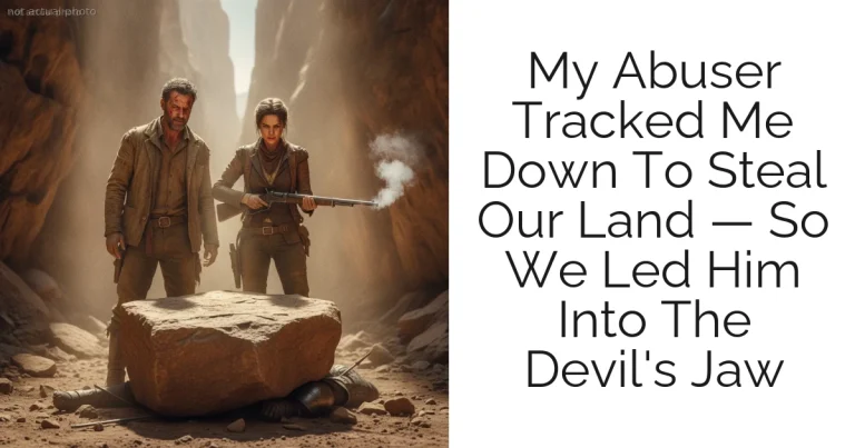 My Abuser Tracked Me Down To Steal Our Land — So We Led Him Into The Devil's Jaw