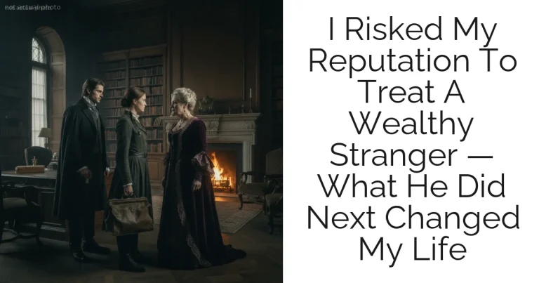 I Risked My Reputation To Treat A Wealthy Stranger — What He Did Next Changed My Life