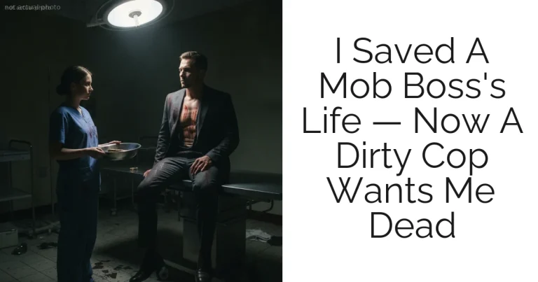 I Saved A Mob Boss's Life — Now A Dirty Cop Wants Me Dead