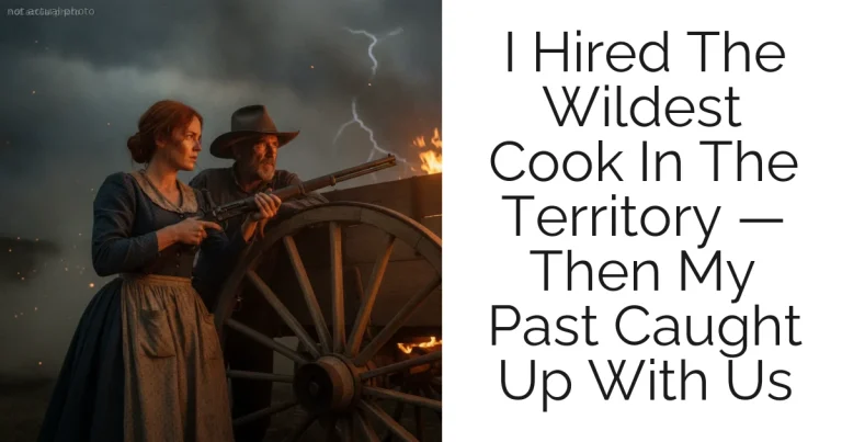 I Hired The Wildest Cook In The Territory — Then My Past Caught Up With Us