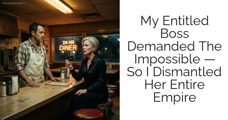 My Entitled Boss Demanded The Impossible — So I Dismantled Her Entire Empire